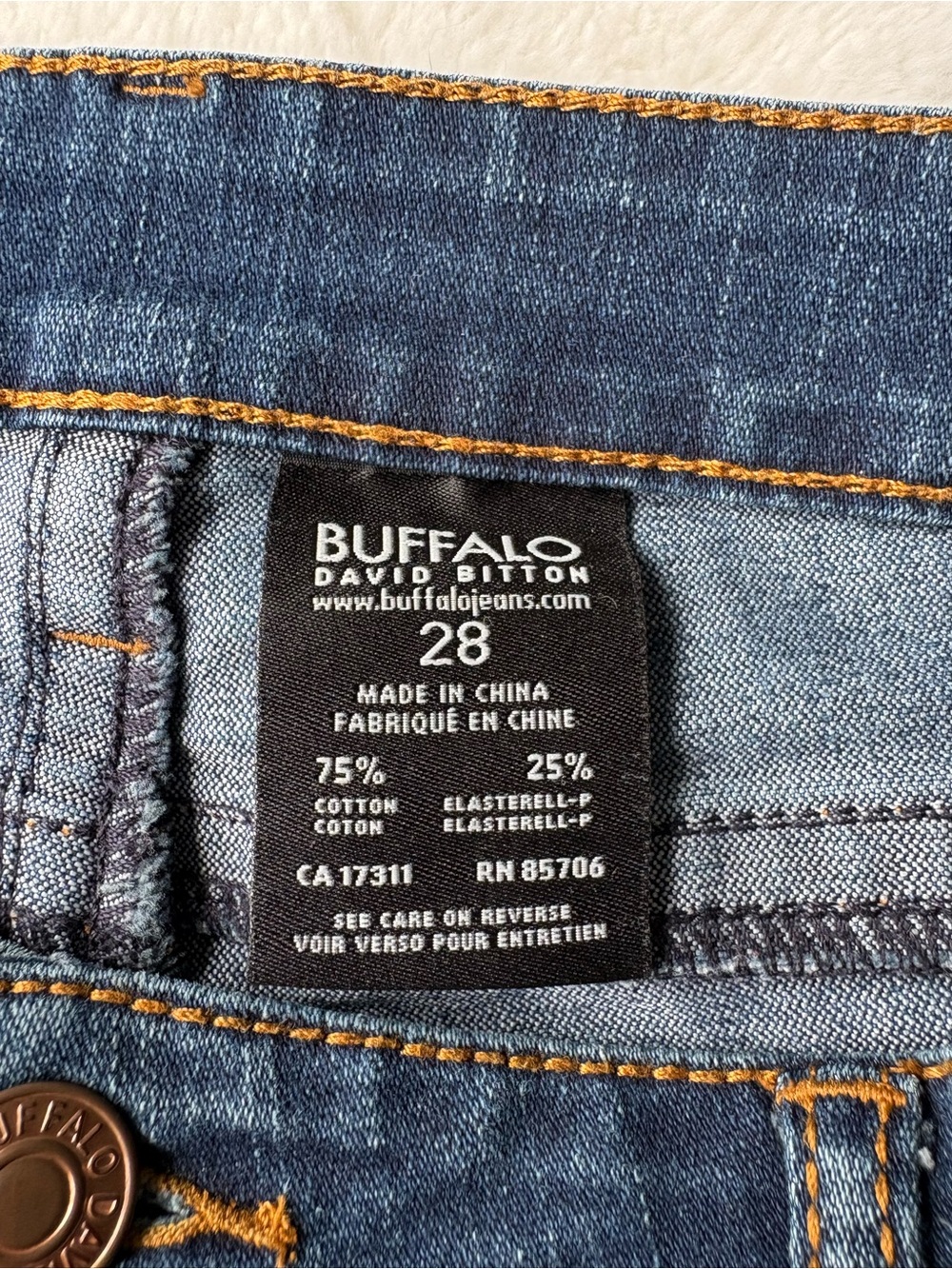 Buffalo David Bitton Mischa Low Rise Boot Cut Jeans - Picture 7 of 8